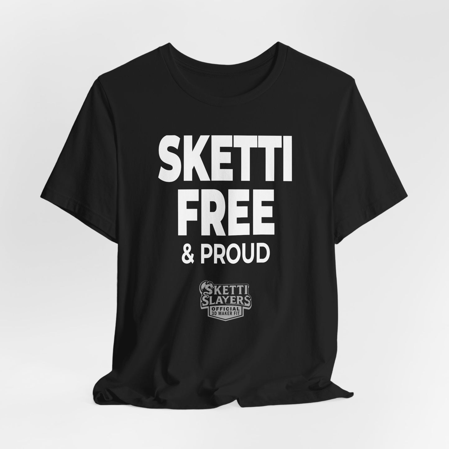 SkettiSlayers – Sketti Free and Proud 3D Printing Guild Pride T-Shirt