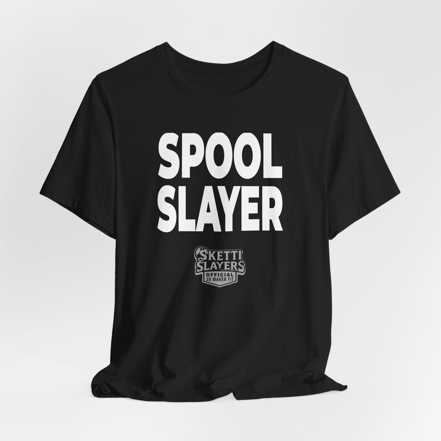 SkettiSlayers – Spool Slayer Filament Hero 3D Printing T-Shirt