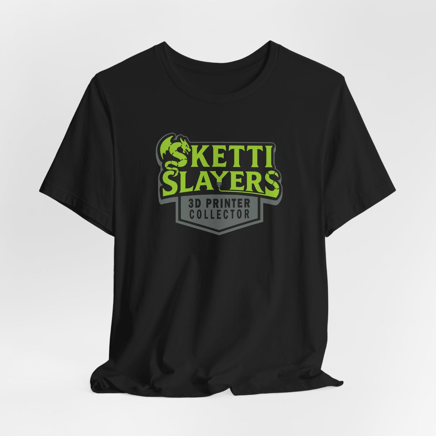 SkettiSlayers – Printer Collector Achievement Badge Design T-Shirt