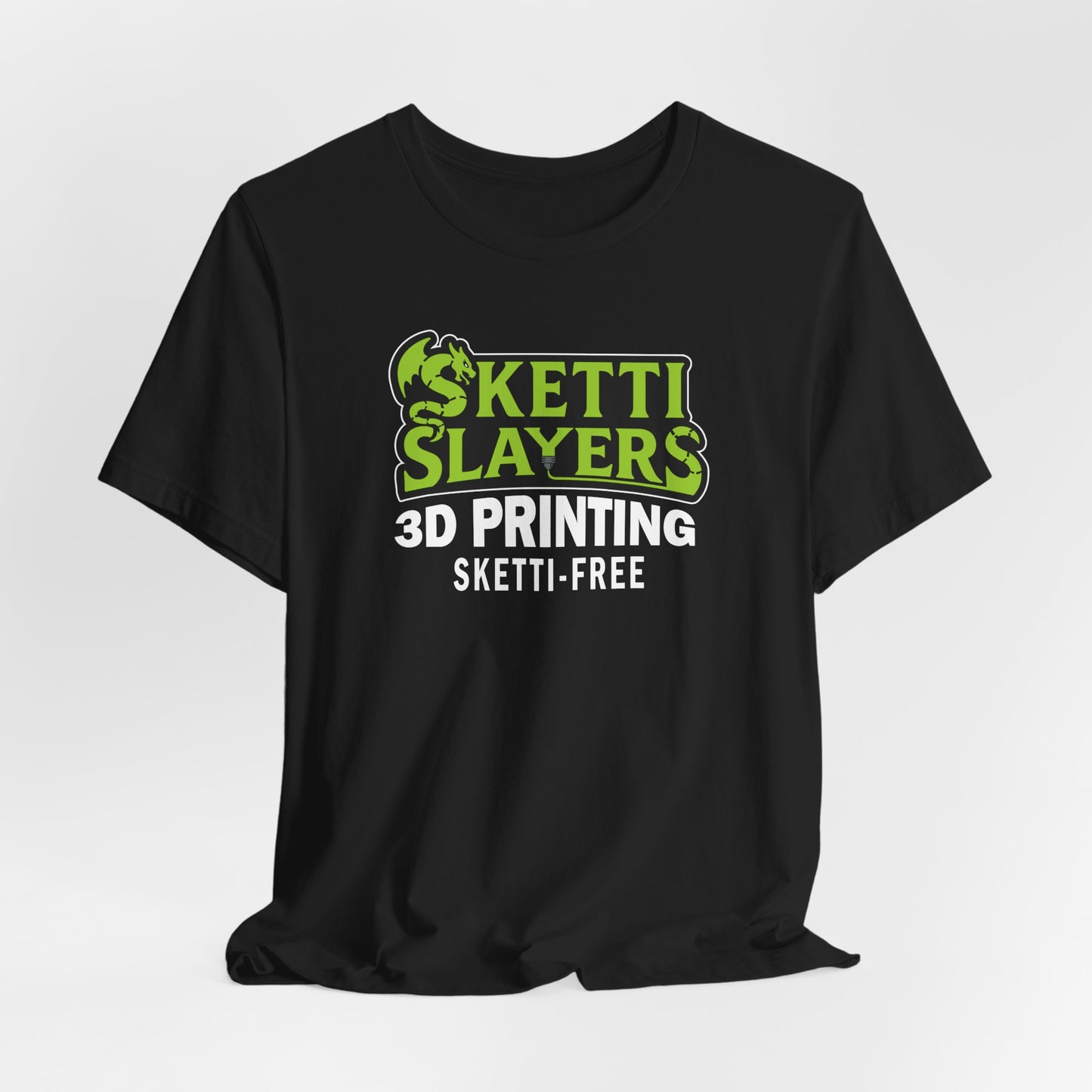 SkettiSlayers – Sketti-Free Achievement Badge Design T-Shirt