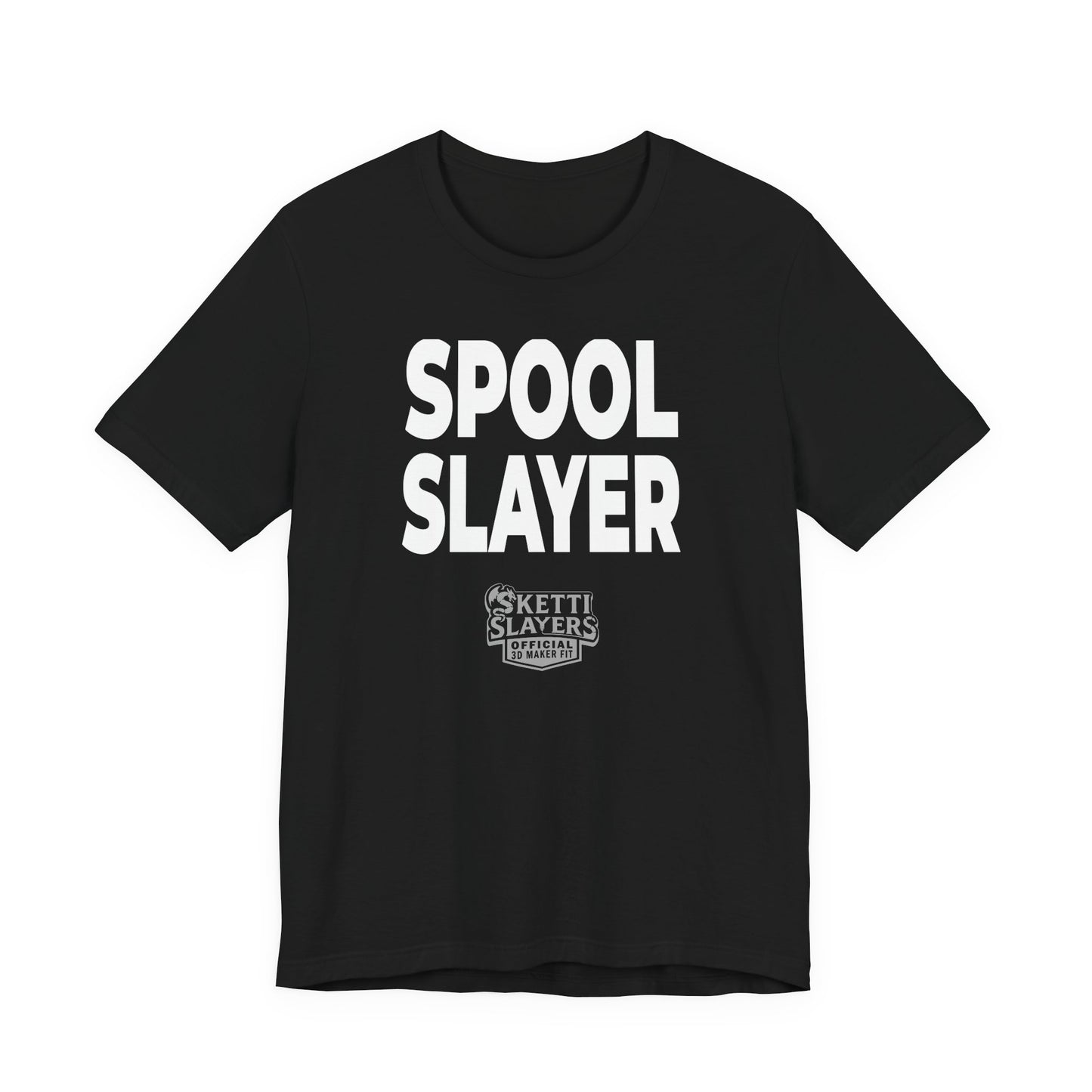SkettiSlayers – Spool Slayer Filament Hero 3D Printing T-Shirt