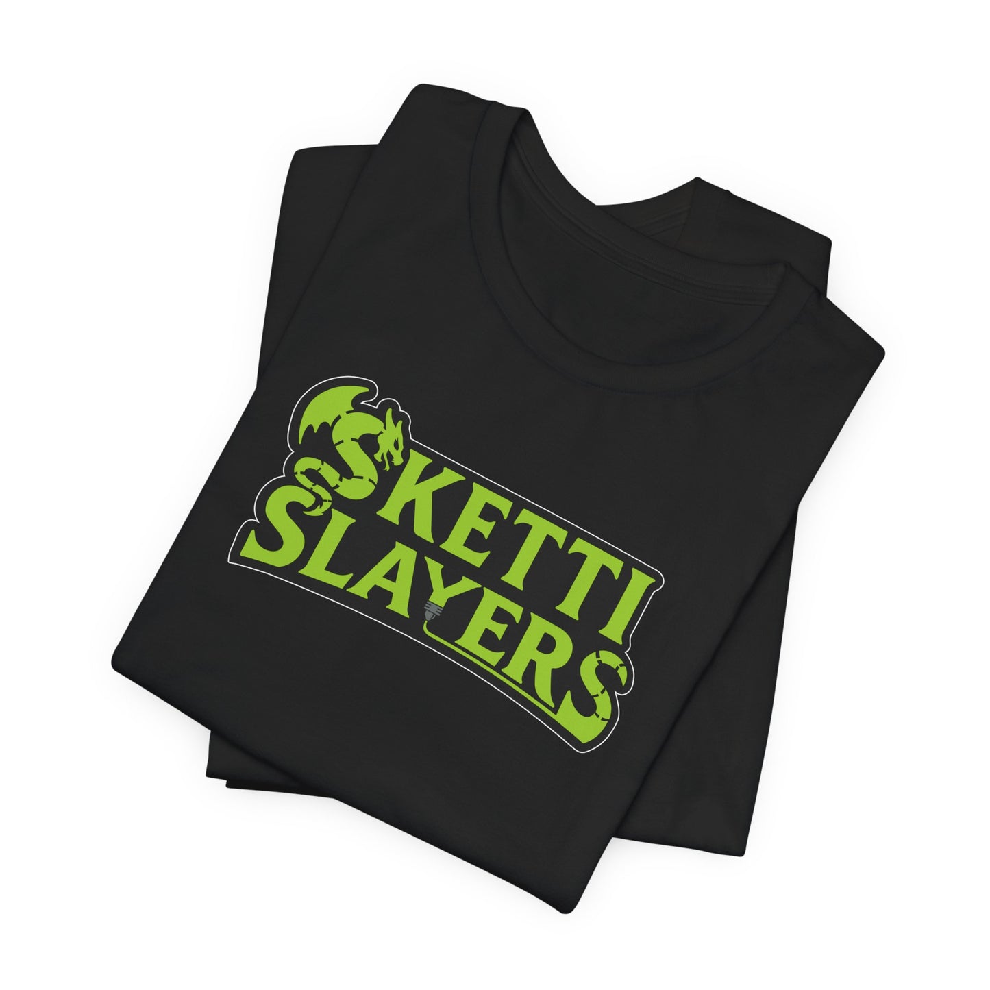 SkettiSlayers – Wide Logo Guild Banner Design T-Shirt