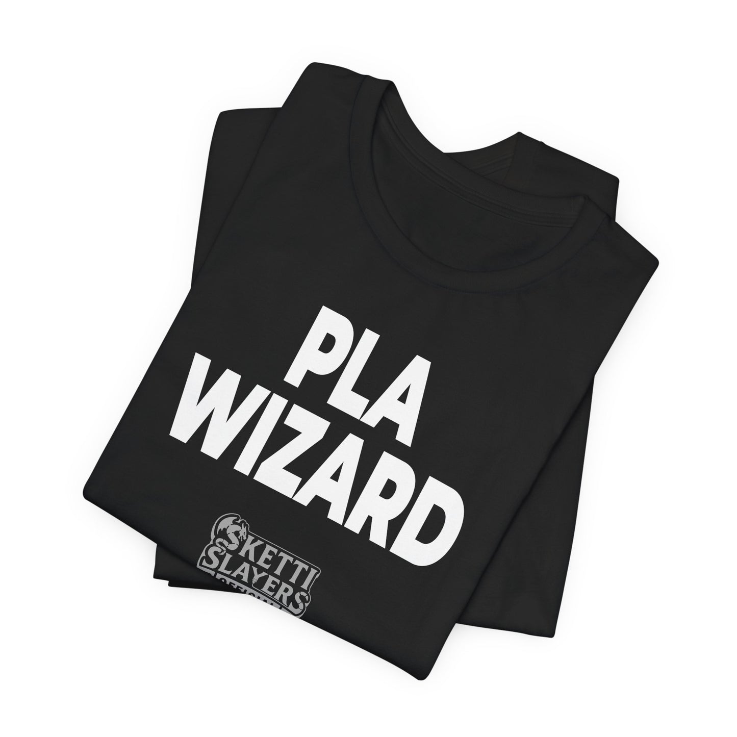 SkettiSlayers – PLA Wizard Mastery 3D Printing T-Shirt