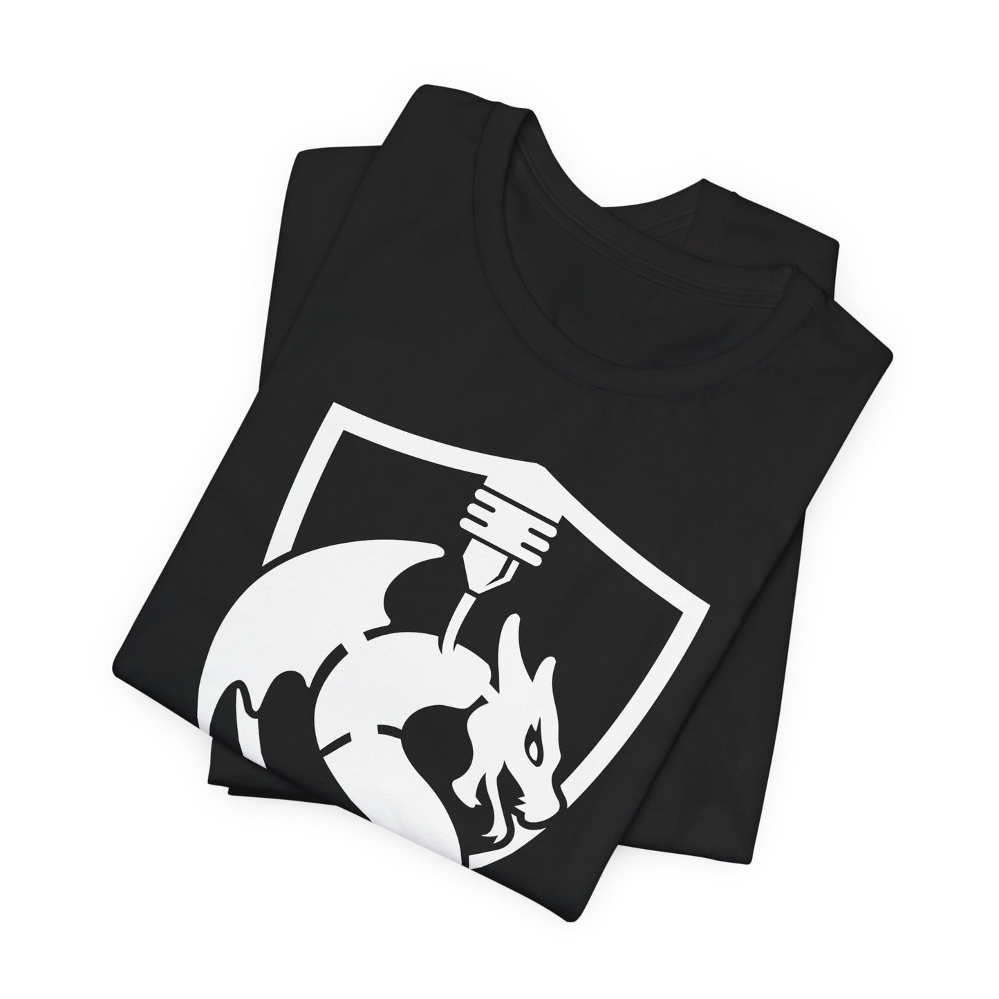 SkettiSlayers - Shield Logo Emblem Design T-Shirt