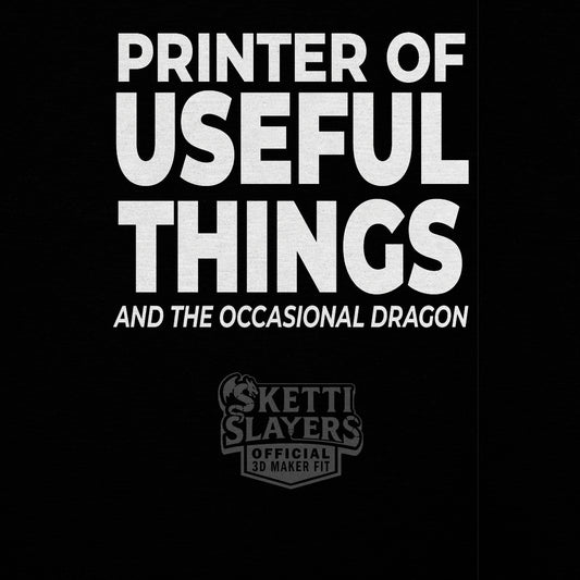 SkettiSlayers – Printer Of Things Funny Pun 3D Printing T-Shirt